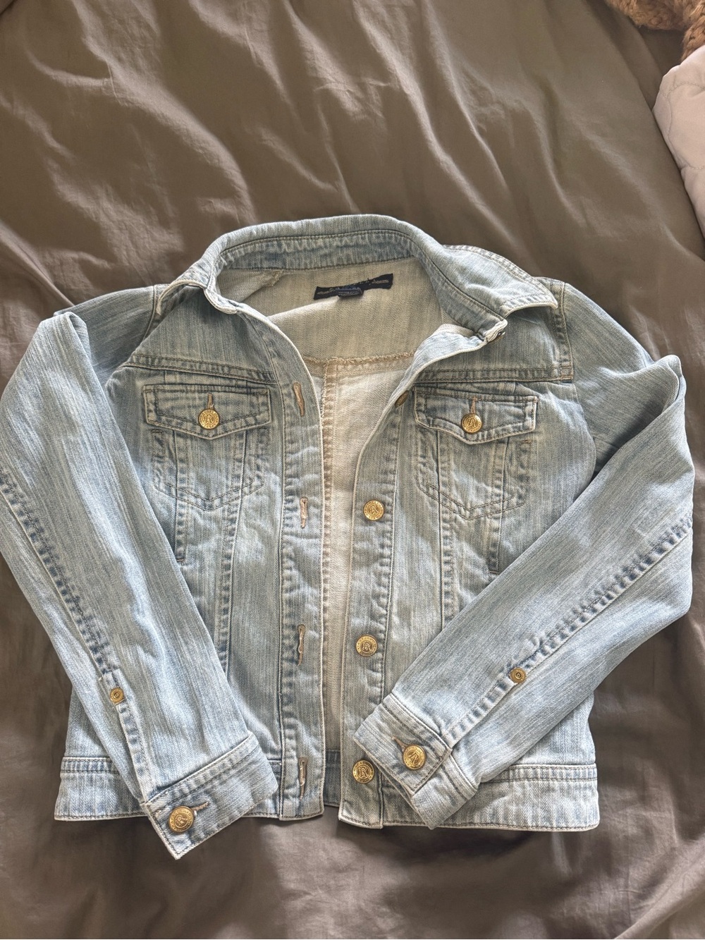 Rafaella Light Blue Denim Jean Jacket